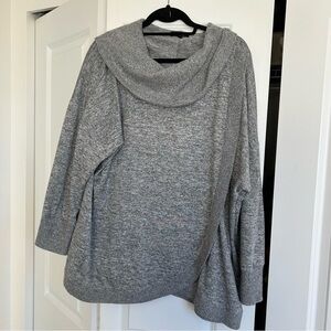 Angels forever young 3x grey cowl neck sweater